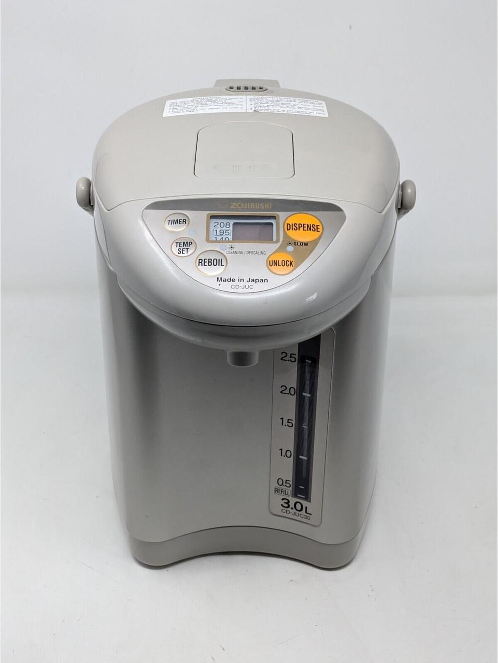 ZOJIRUSHI CD-JUC30 Electric Water Boiler 3.0L With Power Cord